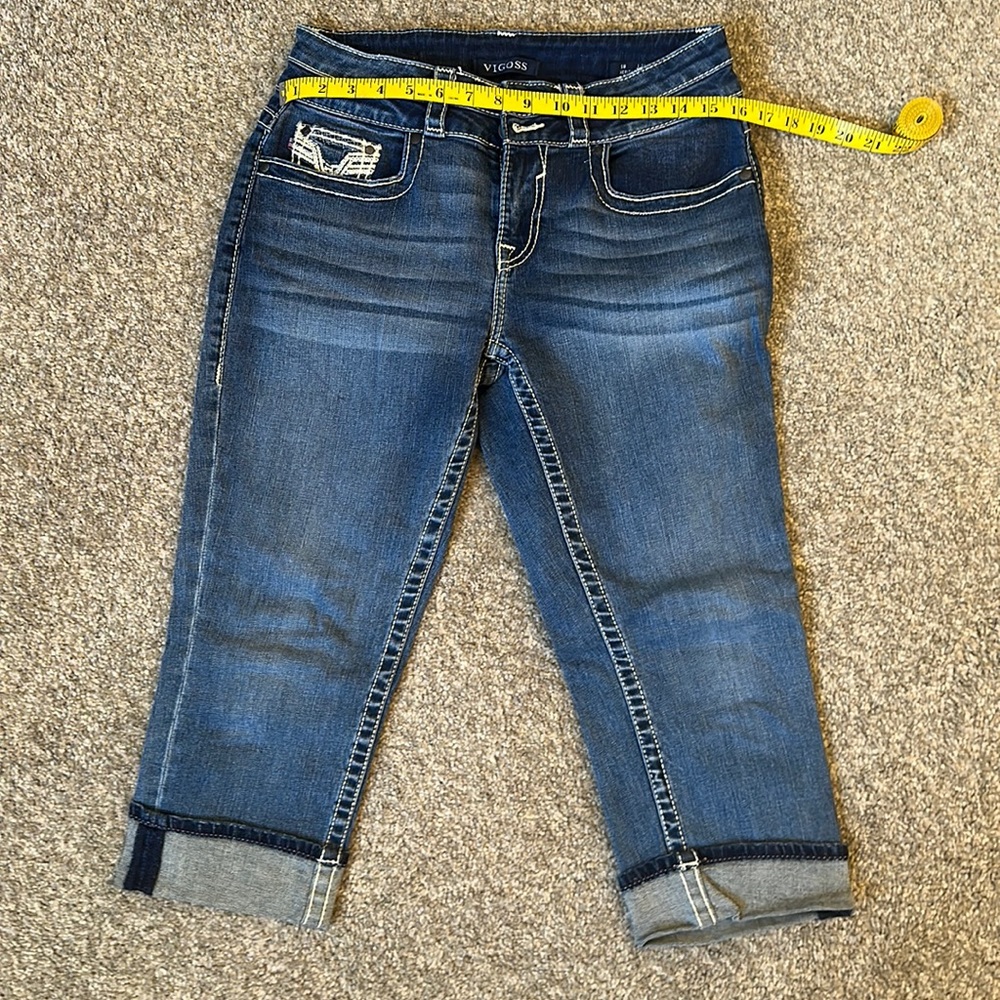 Vigoss Capri women’s size 8 Heritage. Denim, jeans like new